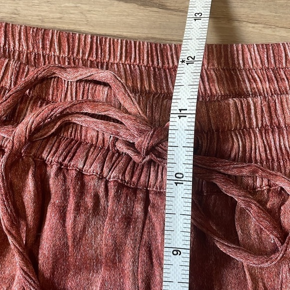 Anthropologie Conditions Apply Mallorca Pant Pull on Flowy Tapered Size S - Picture 6 of 12